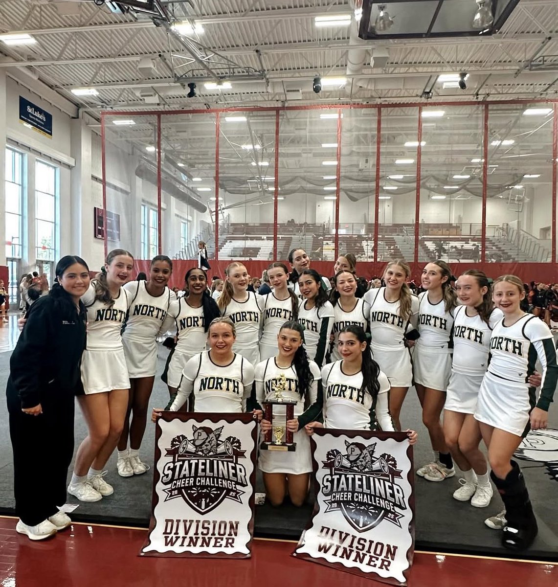 Congrats to <a href="/NHHS__cheer/">North Hunterdon Cheerleading</a> for winning the Grand Champions title at the Stainers Cheer Challenge! Hard work pays off 👏📣🏆