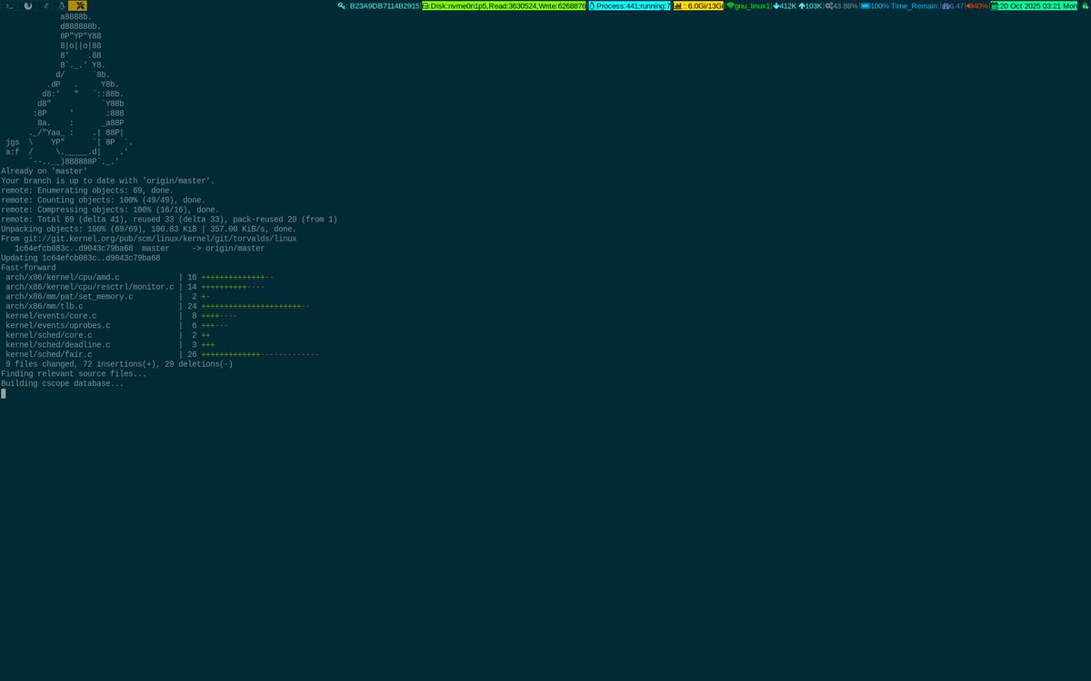 unixbhaskar's tweet image. Well, a cup of hot coffee ☕ and some mundane activity
#life #coffee #music #linux #research