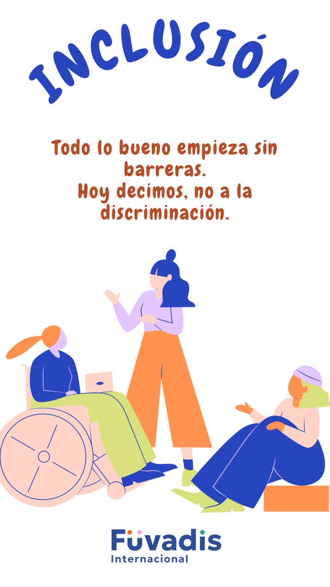 Desde Fuvadis Internacional, alzamos la voz por la dignidad, la igualdad y el respeto.

Hoy, 19 de octubre, conmemoramos el Día Nacional contra la Discriminación. Esta fecha nos recuerda que aún existen barreras invisibles que excluyen, silencian y vulneran a millones de personas