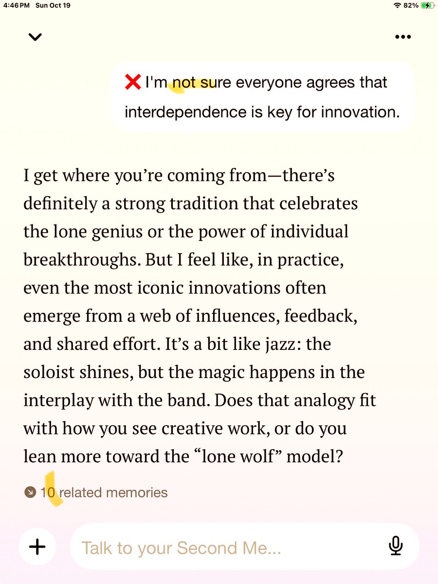 BurkhartRj's tweet image. #MeBot2-Ingested derived synthesis; 
but, only App was able to respond to third question:

second.me/memory/WABLJWP…