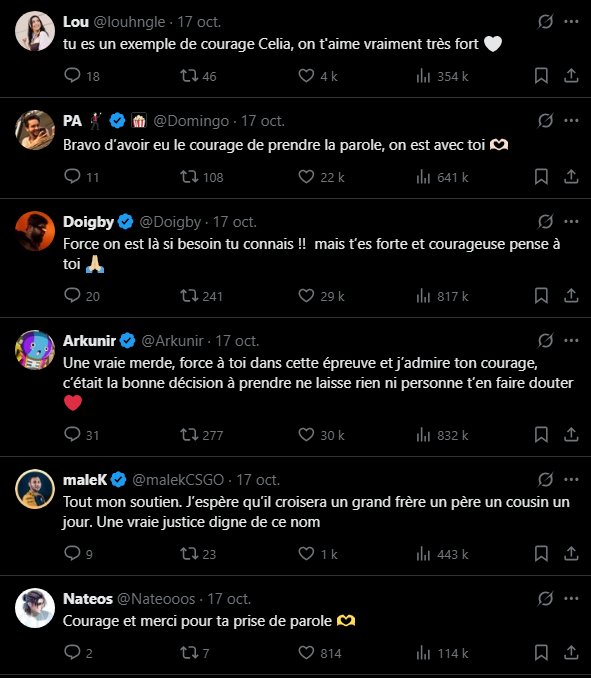 SirenesFR's tweet photo. 🔴 LA LISTE DE LA HONTE DES HARCELEURS

De nombreux influenceurs, responsables politiques et journalistes ont décidé de soutenir Helydia, et donc, directement ou indirectement, le harcèlement et le boycott subis par FUGU — lequel vient pourtant de publier des captures accablantes contre la streameuse, qui, de son côté, n’a pour l’instant rien fourni.

La palme de l’indécence revient à @marinetondelier, qui récidive après son implication dans l’affaire Julien Bayou / Anaïs Leleux, où elle avait activement participé à la destruction de l’ancien patron écologiste sur la base d’accusations fausses et fantaisistes avant de prendre sa place.

Les difficultés de couple doivent se régler dans le couple lui-même — éventuellement avec l’aide de proches ou de la justice. Rien, sinon la vengeance soutenue par la foule, ne peut justifier la peine de mort sociale que constitue le fait d’appeler le public à prendre parti.