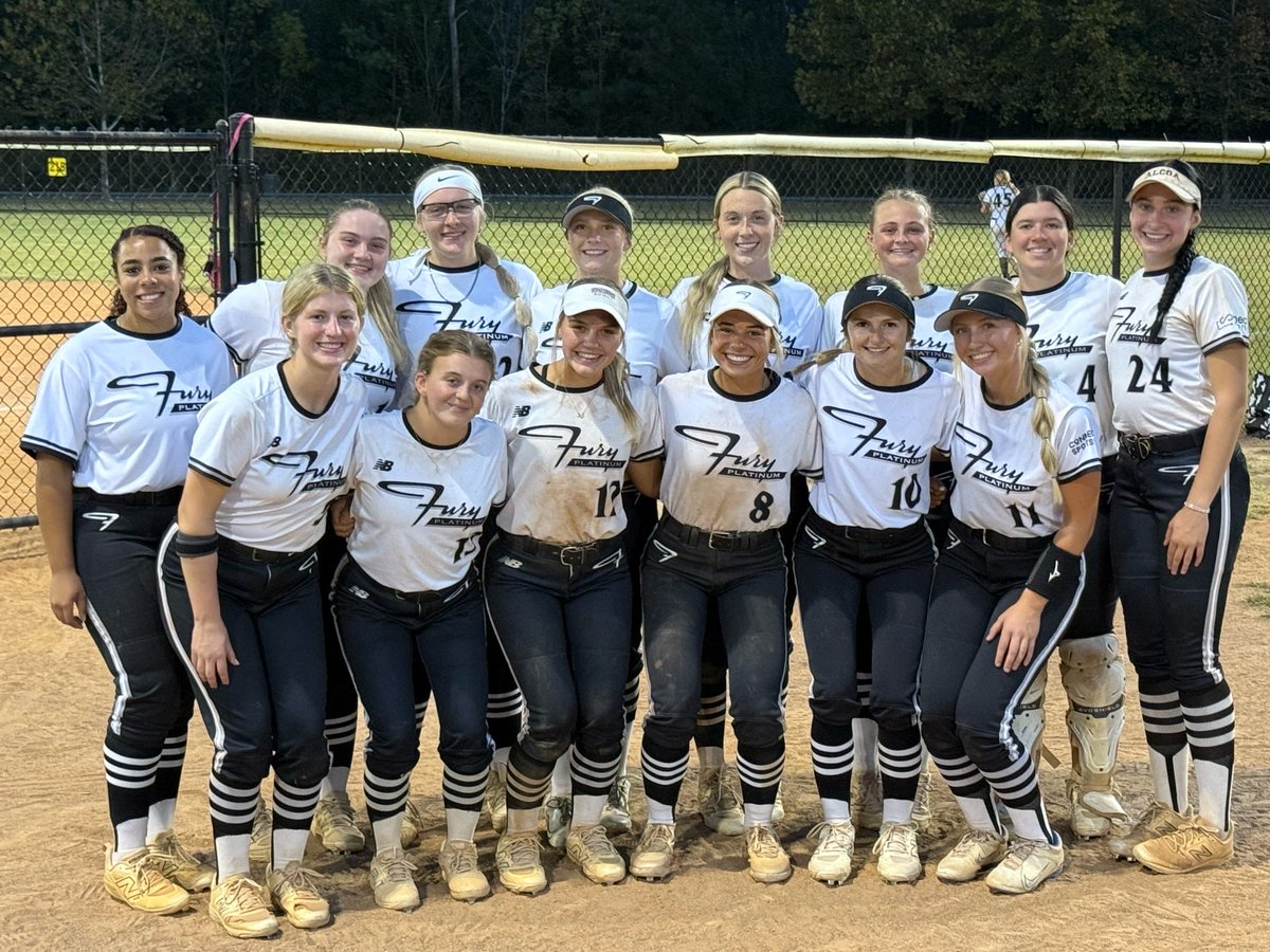 Bracket today got rained out, but yesterday was a huge success! Going 3-1 out scoring our opponents 23-7! We started our day at 8:30am &amp; left the ball field at 10:30pm. We are now 11-4 this fall. Don’t miss watching this group compete! <a href="/FuryPlatinum/">FuryPlatinumSoftballClub</a>