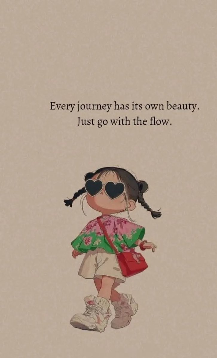 QuotesShare's tweet image. Every journey has its own beauty. Just go with the flow.

#JourneyOfLife #GoWithTheFlow #EmbraceChange #LifeBeauty #FlowState #PresentMoment #TrustTheProcess #Quotes #ShareInspireQuotes