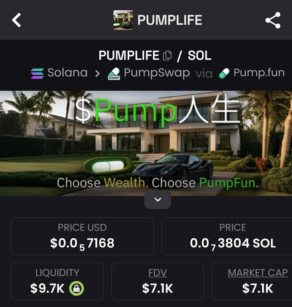 Amfagge_4's tweet photo. @IcedKnife $PUMPLIFE

Born on Pumpfun, we never stop pumping! 💧
Pure energy, nonstop vibes, and endless motion  fueling Solana’s meme wave with hype, life, and power!

CA: 52pTbQZHMb8zwSzB8b2QSjb8keVM5Q6ub7cupSC7pump
#PUMPLIFE #Pumpfun #Solana https://t.co/O2XCIaVz7X