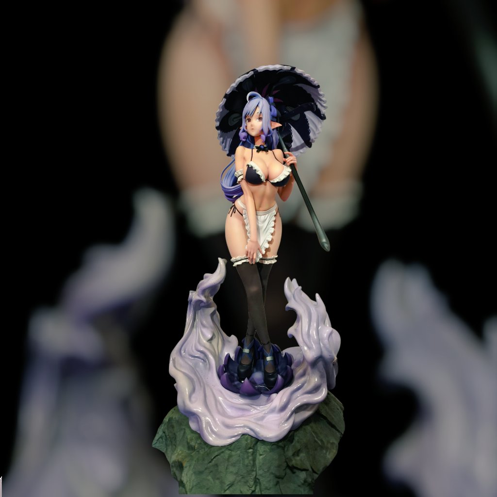 Mi waifu en 3D tweet media