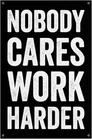 At the end of the day….