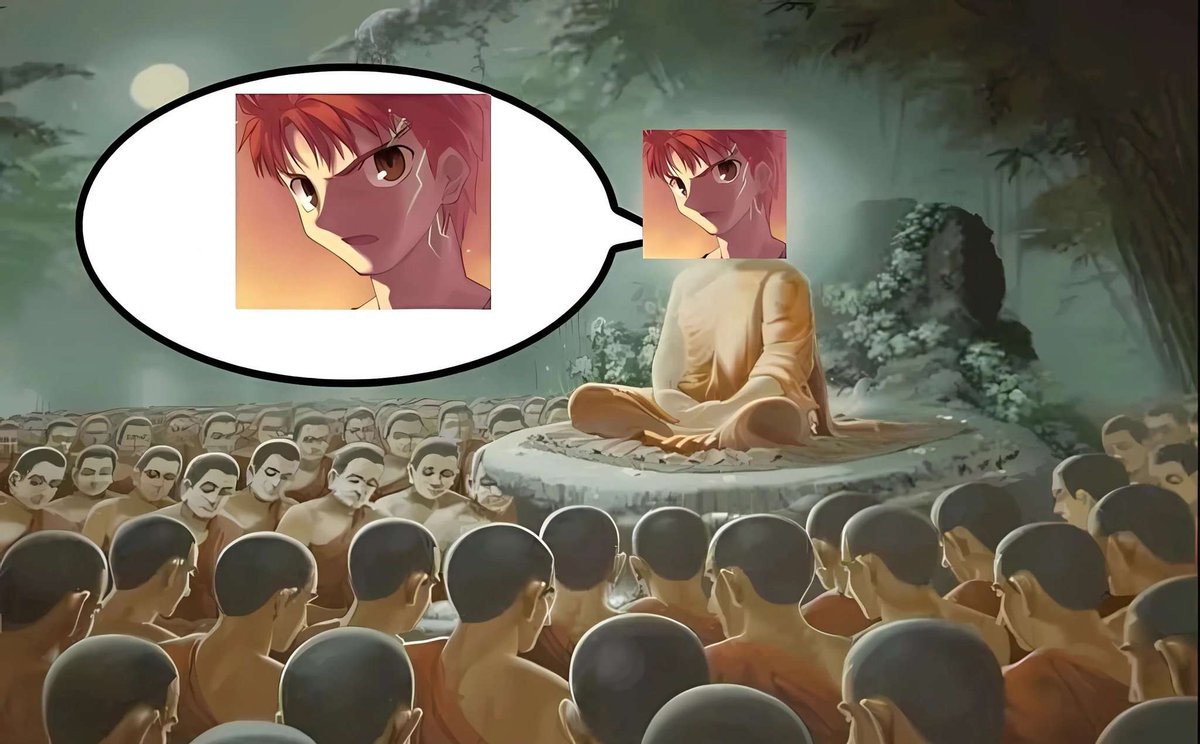 I have awaken from slumber, fellow swords. Welcome. 

#shirouday