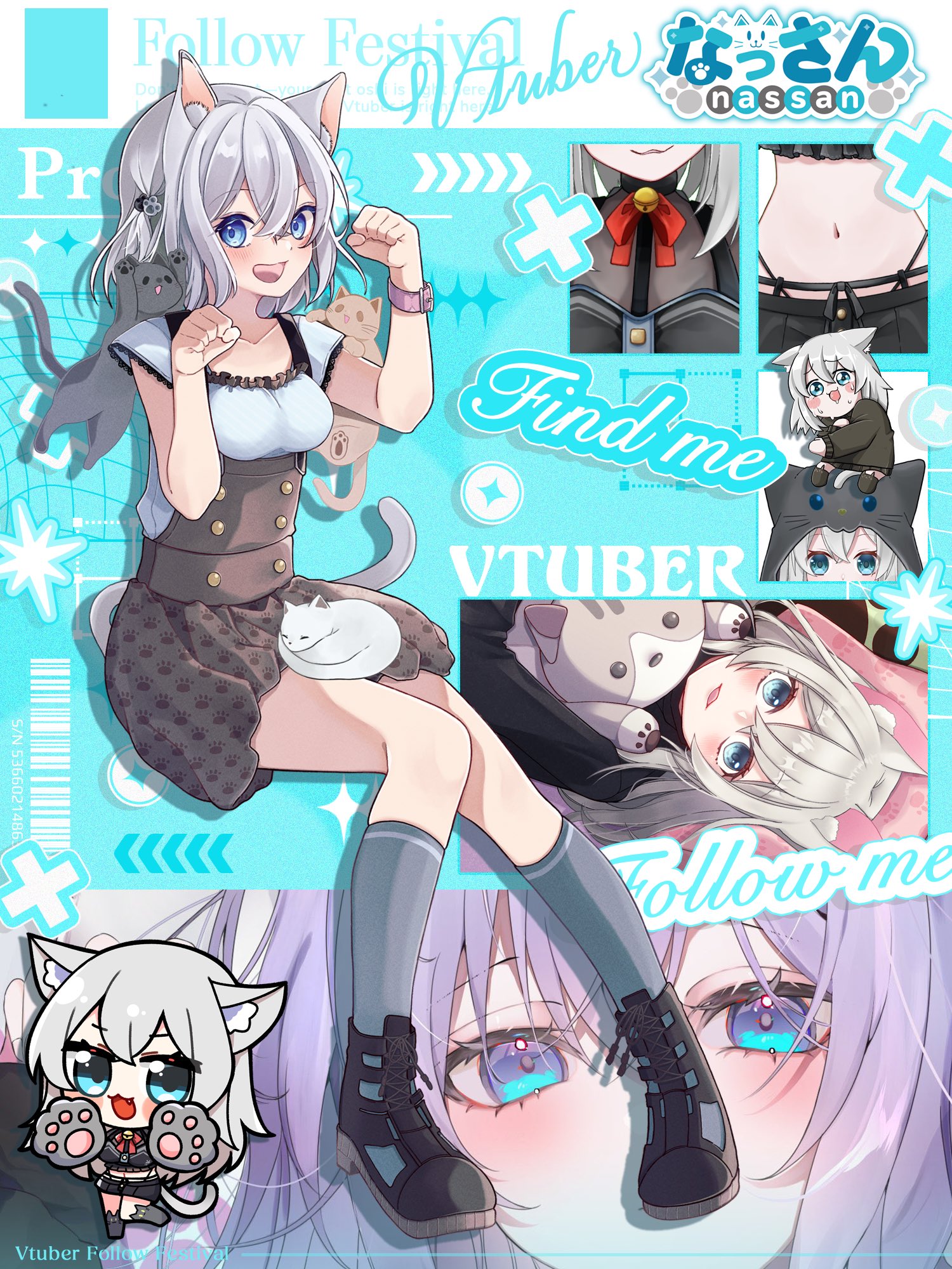 なっさん なっさん🍖🐈野良猫系V (@nassan_vtuber) / X