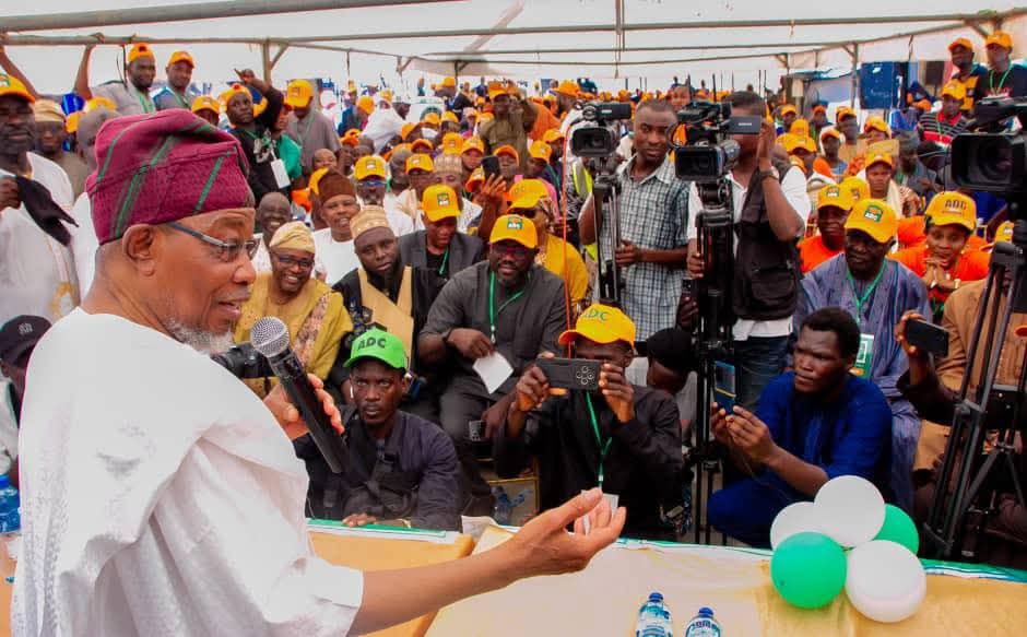 Former Governors <a href="/raufaregbesola/">Rauf Aregbesola</a> and Abdulfatai Ahmed Attend ADC's Grand Opening of New Secretariat in Kwara State, Championing People-Centered Governance and National Rebuilding