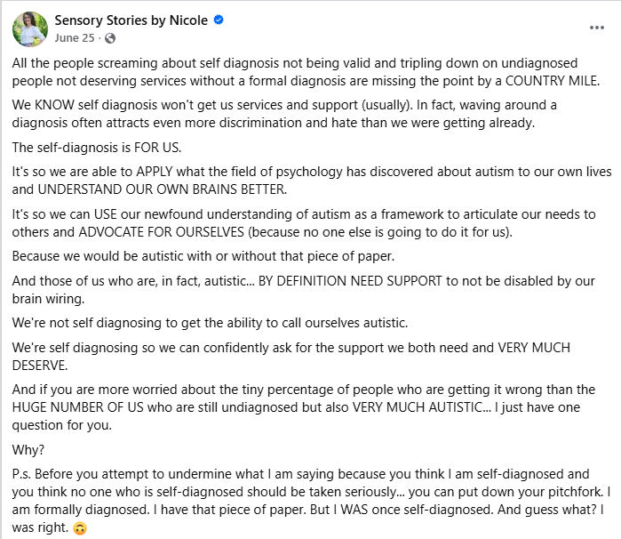JimbauxsJournal's tweet image. This is so very validating!

Thank you, @sensorystories_ !!!

#ActuallyAutistic