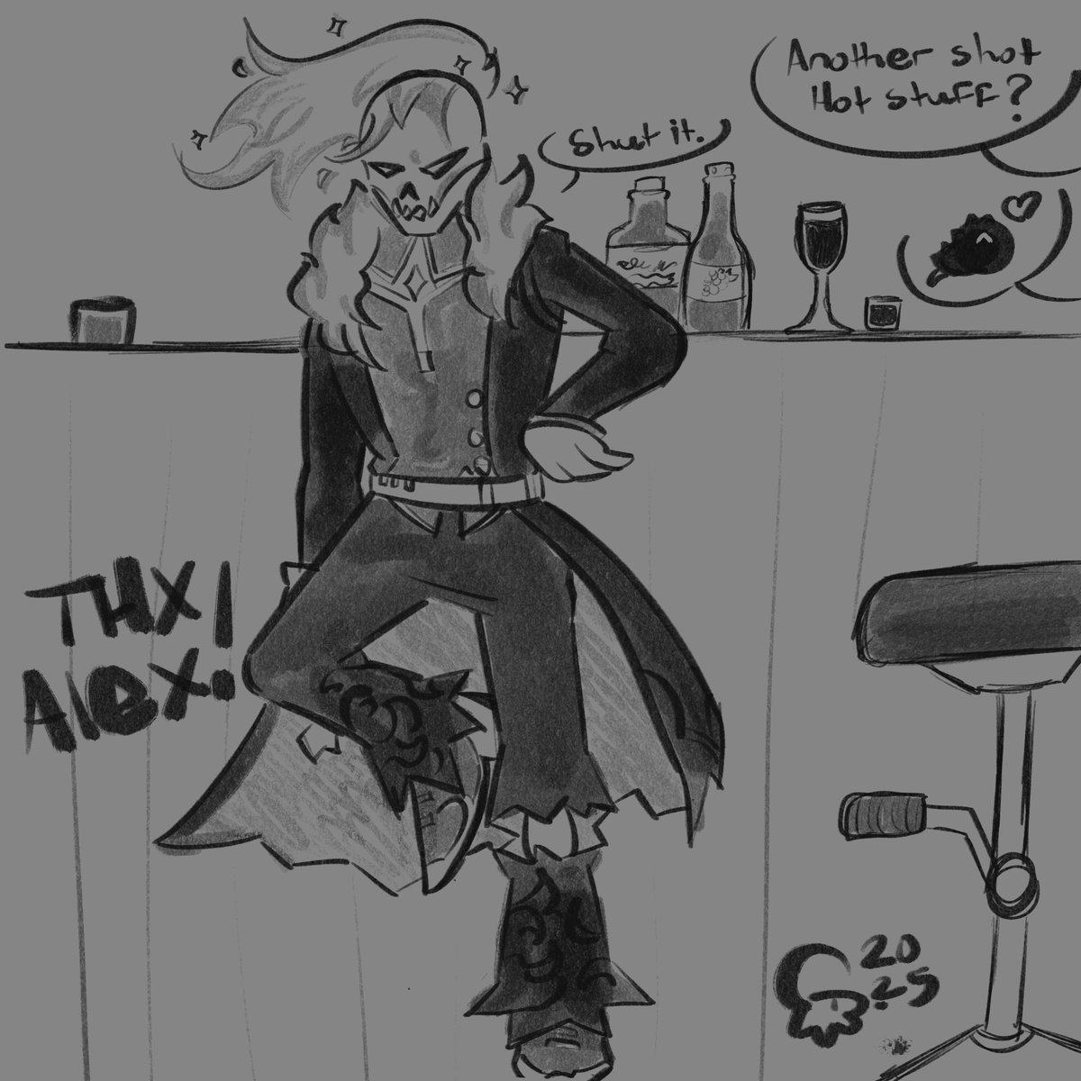 Fortnite related doodles for friends of mine using my code