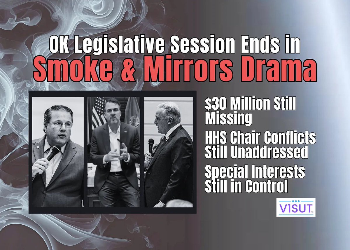 Sen Paul Rosino (R), HHS chair says exposing medical kidnapping by OKDHS is "unfair" to HIM. Why so defensive? Perhaps he's nervous about his conflict of interest and $30 million missing from Dept Mental Health, his affair scandal, or $300K in contributions largely from