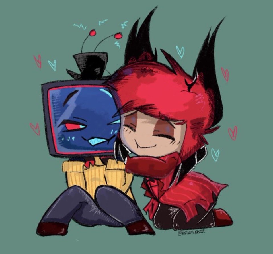 Missing them

Old piece 

#RadioStatic #HazbinHotel #HazbinHotelVox #HazbinHotelAlastor