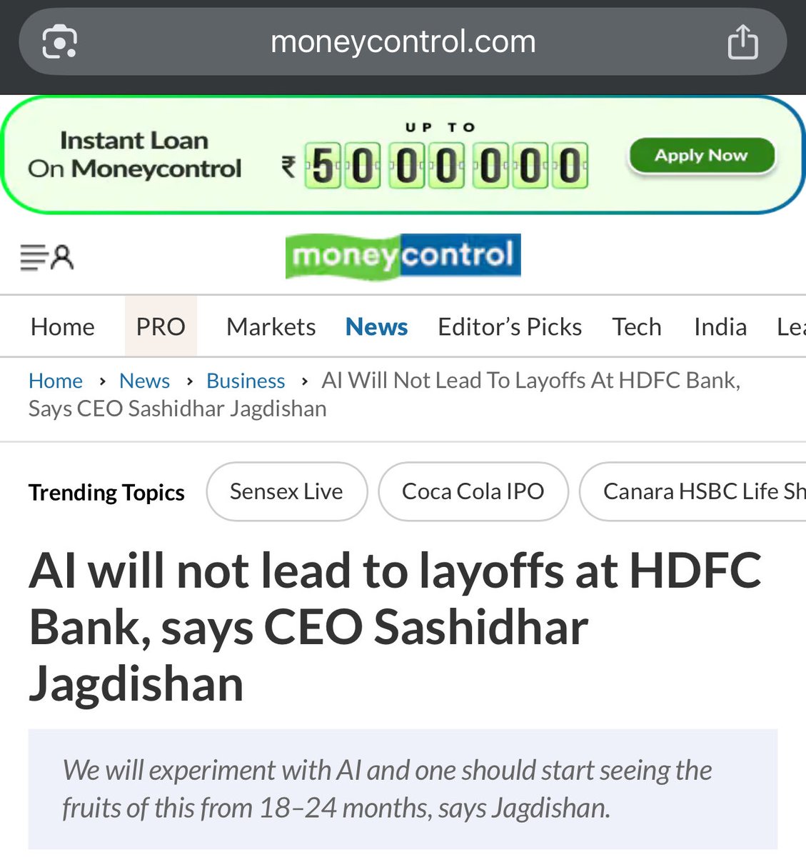 code_sagar's tweet image. As long as the CBA doesn’t prove
AI > Humans
The layoffs are inevitable