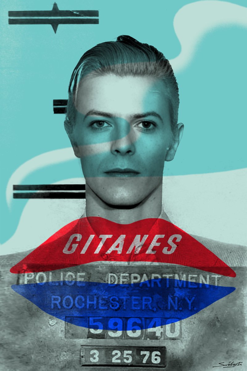 "Time Takes A Cigarette" David Bowie - Framed and unframed prints by Louis Sidoli available at iconic-galleries.com 

#DavidBowie #mugshots #louissidoli #iconicgalleries