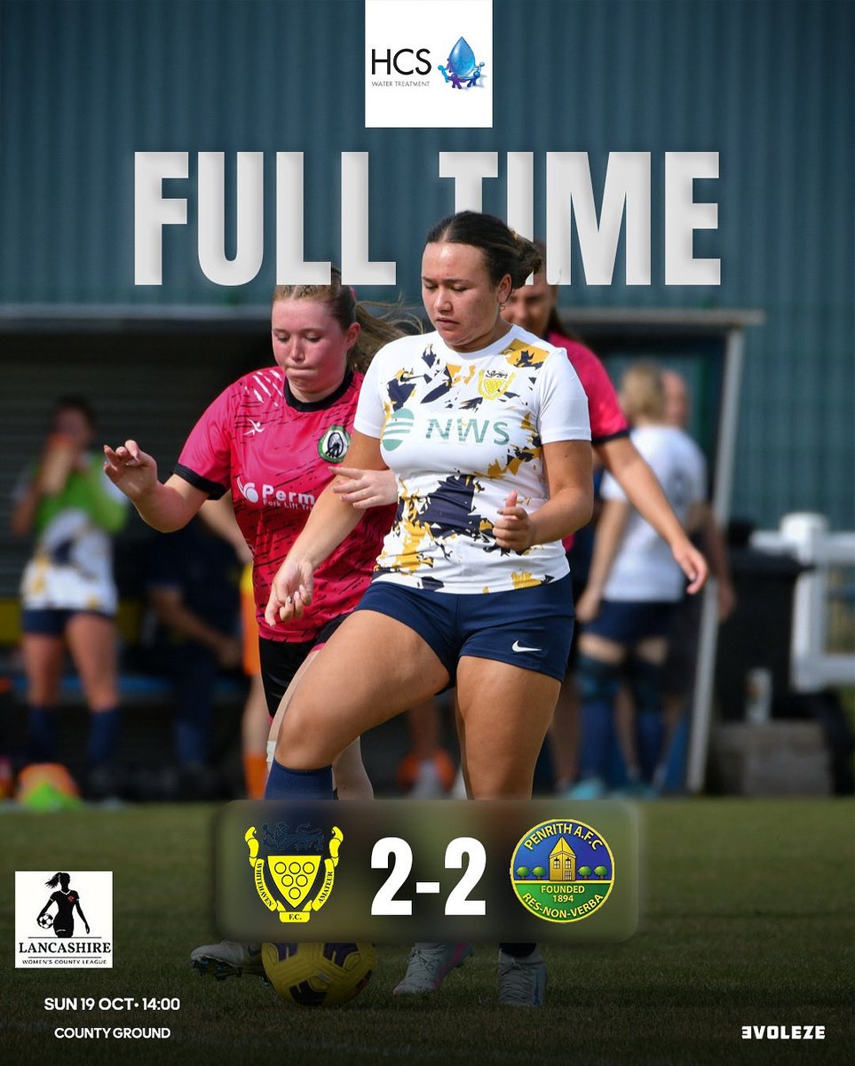 Whitehaven AFC (@whitehavenafc) on Twitter photo 📣 Ladies “A” Team Result
The newly formed Ladies “A” Team remain unbeaten as a team after a solid point against well organised Penrith AFC Ladies and Girls Development Team.
<a href="/NLCumbria/">Non League Cumbria</a> <a href="/bbccumbriasport/">BBC Sport Cumbria</a> 📣 Ladies “A” Team Result
The newly formed Ladies “A” Team remain unbeaten as a team after a solid point against well organised Penrith AFC Ladies and Girls Development Team.
<a href="/NLCumbria/">Non League Cumbria</a> <a href="/bbccumbriasport/">BBC Sport Cumbria</a>