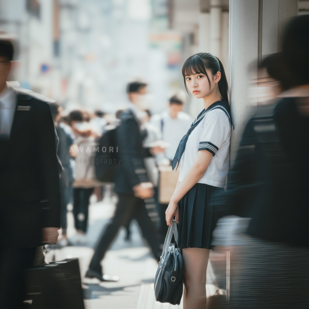 2022Awa's tweet image. 🚃
#commute #aiportrait #aiphotography #aigrevure #aigirl #photoshop #lightroom #photorealism #firefly #imagen4 #nanobanana #4K