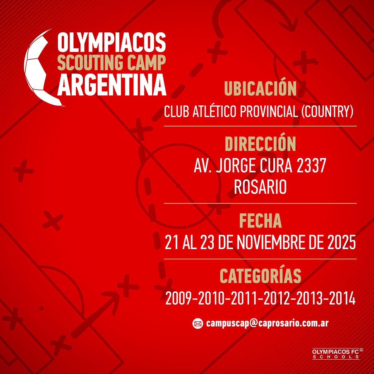 Ο Ολυμπιακός στο Ροσάριο της Αργεντινής

Camp και δράσεις στο πλαίσιο της διεθνούς παρουσίας του Δικτύου Σχολών.

Περισσότερα στο olympiacos.org 👇 

shorturl.at/XyVGk

#Olympiacos #OlympiacosFCAcademy #olympiacosfcsoccerschools @provincialoficial