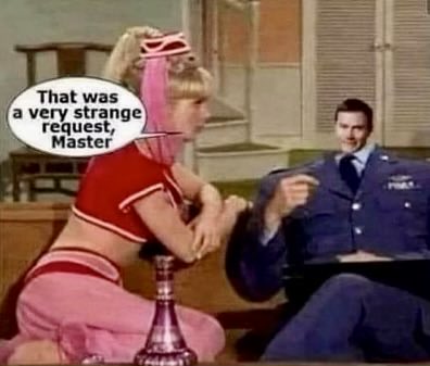 davidcoverdale's tweet image. O, Jeannie…