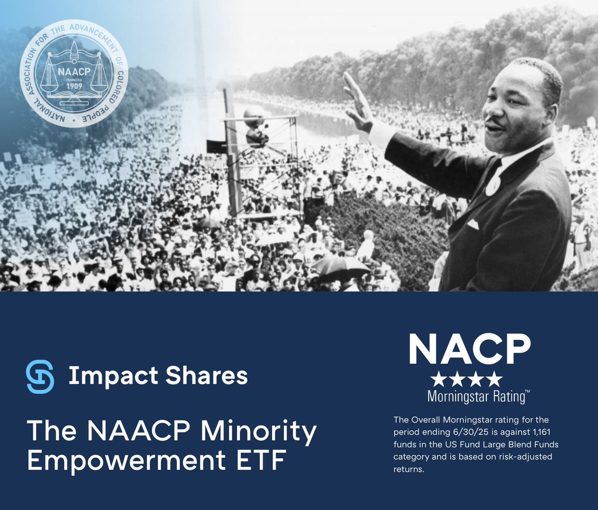 One of the “trustees” who voted to de-list my anti-H1B investment fund is the CEO of “ImpactShares,” which partnered with the NAACP to launch a “Minority Empowerment ETF."

It’s ok for him to invest in "anti-racism," but Azoria can’t invest in American workers over H-1Bs

Sick