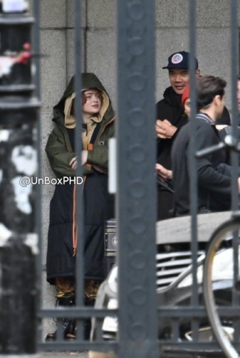 First bts pic of Sadie Sink on Spider-Man: Brand New Day!🙌🏽👀 #SpiderManBrandNewDay