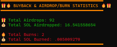 kaguya67z's tweet photo. GUESS WHAT BOYZ $rewards coin is now not only airdropping tokens straight to your wallets but now it is alternating between giving you guys  $rewards and burning supply! Tek is live on pumpfun and working! https://t.co/8Rvv7KROW3