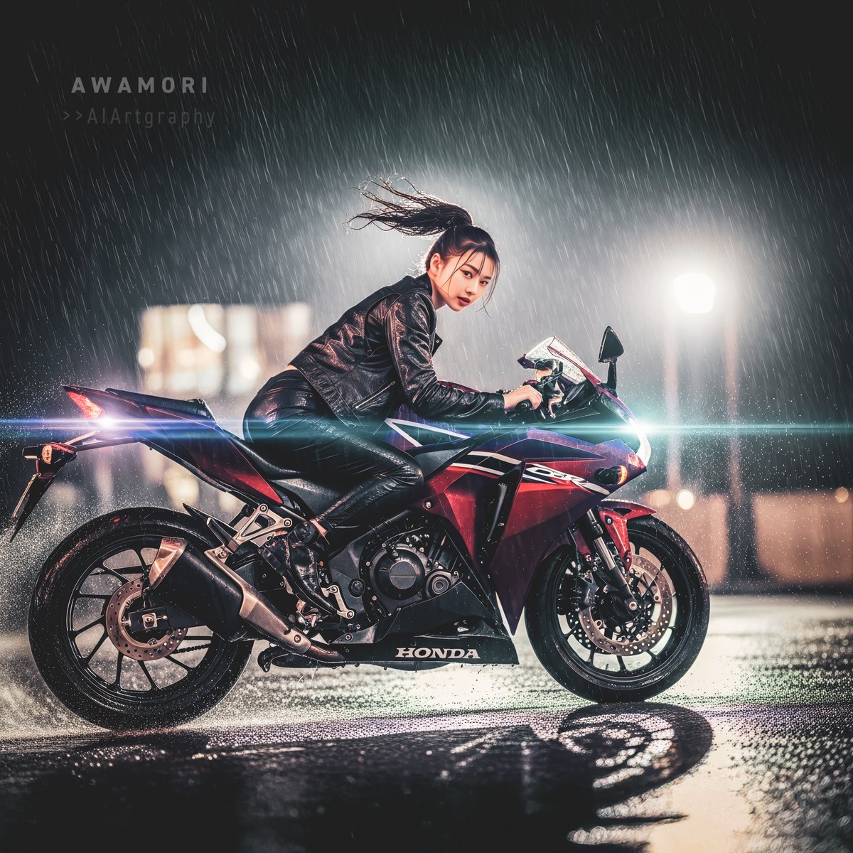 2022Awa's tweet image. 🏍
#ride_now #aiart #aiportrait #aiphotography #aigravure #aigirl #photoshop #lightroom #photorealism #imagen4 #4K