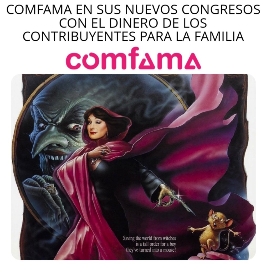 TorbyGH's tweet photo. @Comfama Y eso que tiene que ver con la familia la Caja de compensación FAMILIAR? https://t.co/XvTXTN2L6V