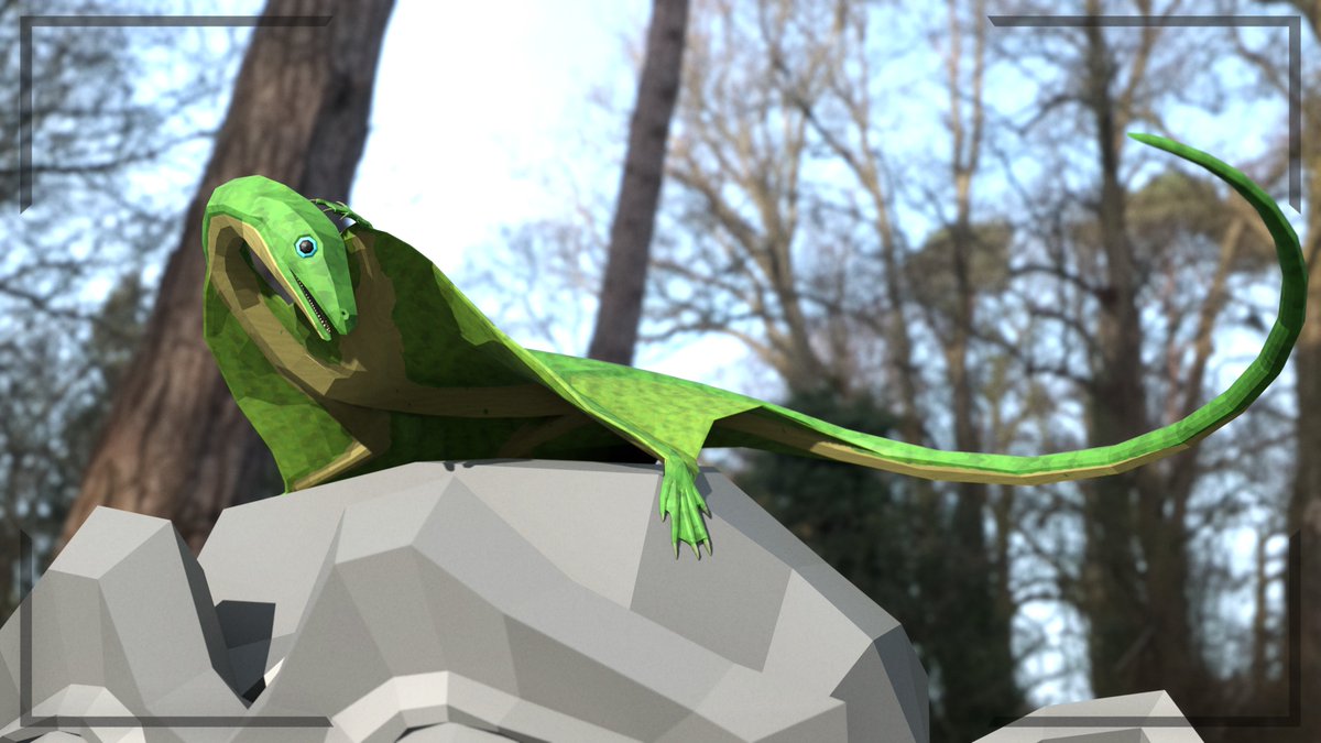 Here's another Polish dragon, Ozimek volans!