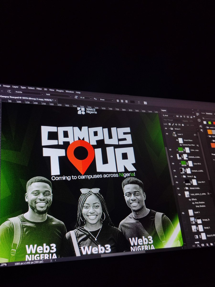 web3DesignWhiz's tweet image. Thrilled to be part of the Web3 Nigeria Campus Tour,  taking blockchain education and innovation to students across Nigerian universities. 🇳🇬

It’s more than a tour; it’s a movement shaping the next wave of Web3 builders and creators.

Drop your campus name below! 👇