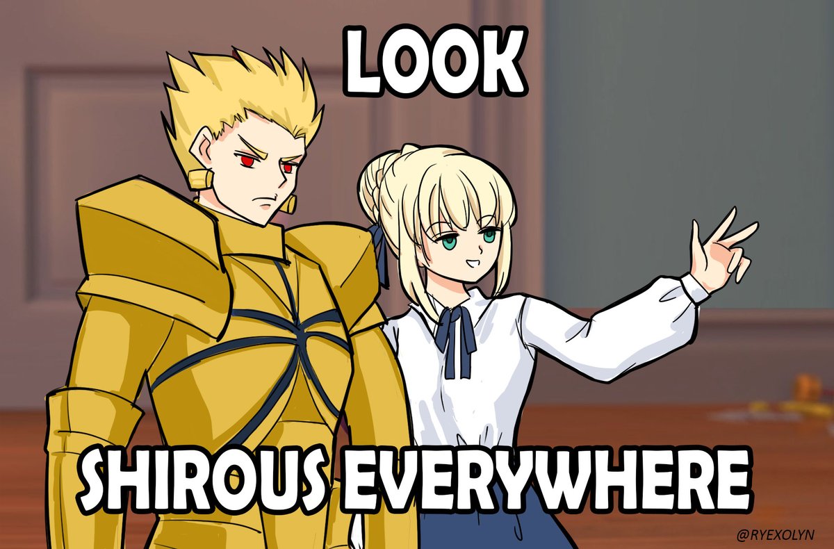 Non-Swords be like:

#ShirouDay #ShirouDay2025