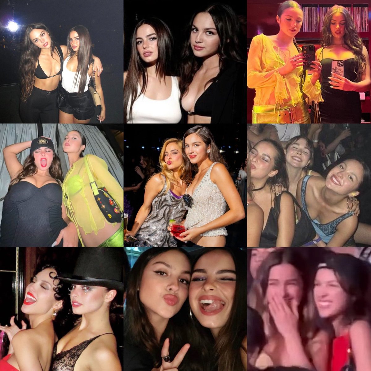 Addison Rae and Olivia Rodrigo over the years💜