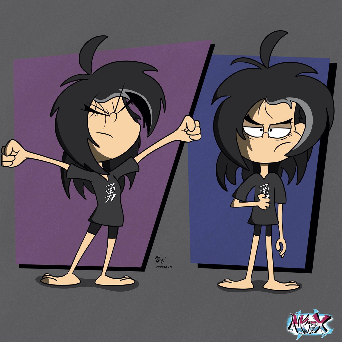 I've always wanted to try drawing Mako in her PJs.
#mk45x