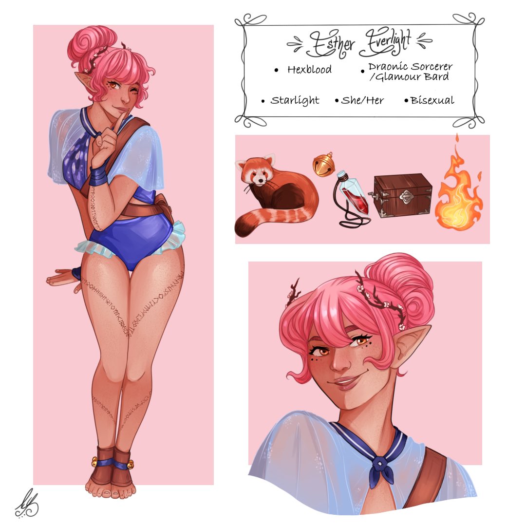 ets_designs's tweet photo. A couple of character sheet commissions I’ve done lately! So fun getting to draw people’s DnD characters like this! 

If you’re interested in getting one done, message me at my Insta (https://t.co/o8x7jWDhlL)

#DnDcharacter #dndart #dungeonsanddragons #dndillustration https://t.co/J1xvl50otr