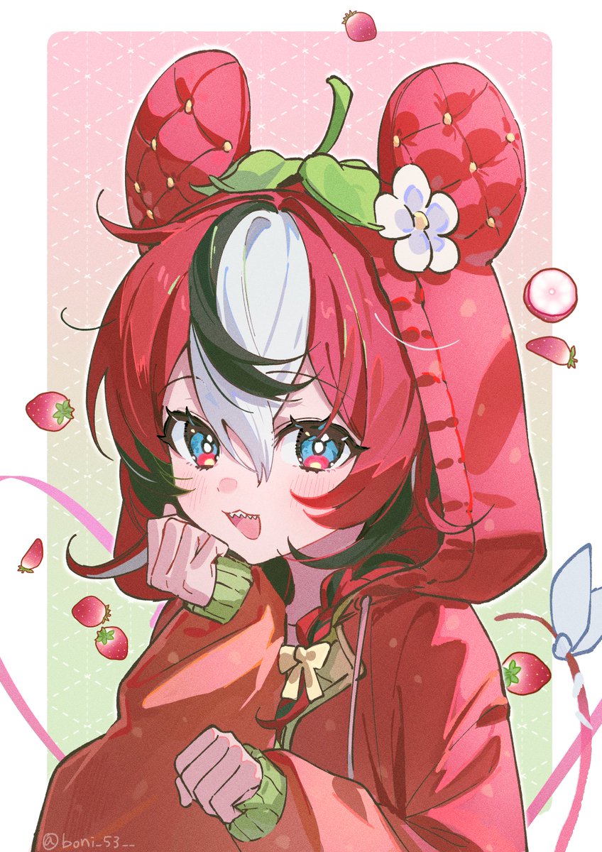 #BaelzBrush　イチゴ可愛すぎる🍓