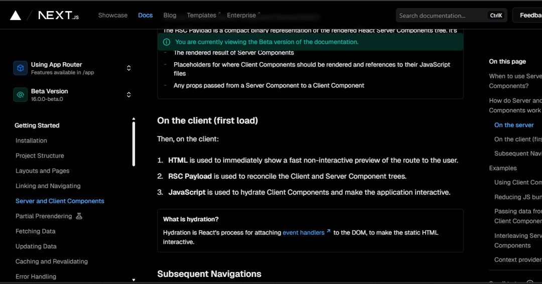 fisayocoder's tweet image. Just having a nice time reading the Next.js 16 beta docs. 😎
@nextjs
#nextjs #coding #reading