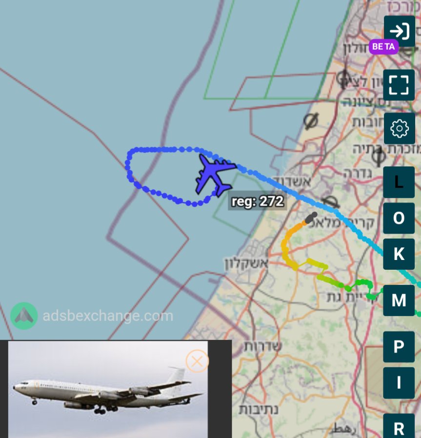 Tanker 272 up starting racetracks north of Gaza.