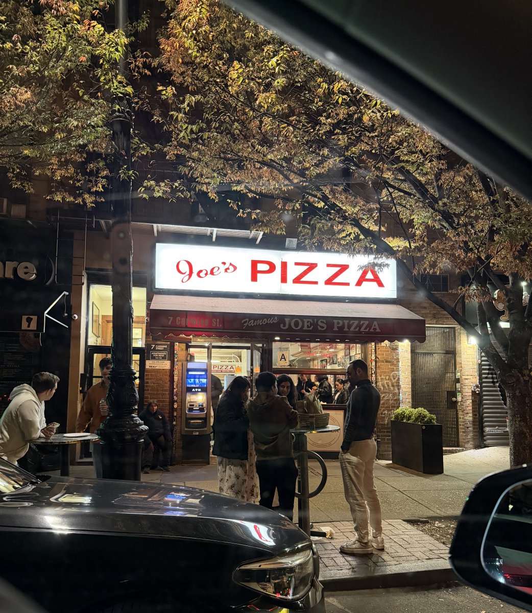 Famous Joe’s Pizza last night