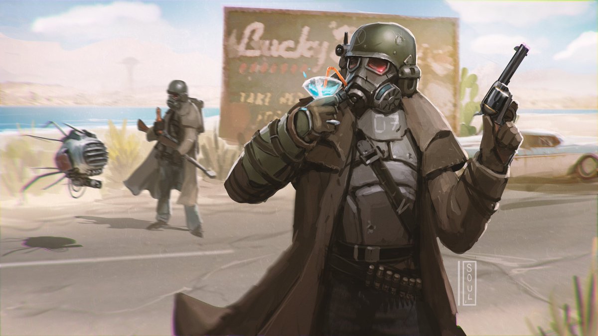 Happy birthday fallout new vegas! Aint that a kick in the head