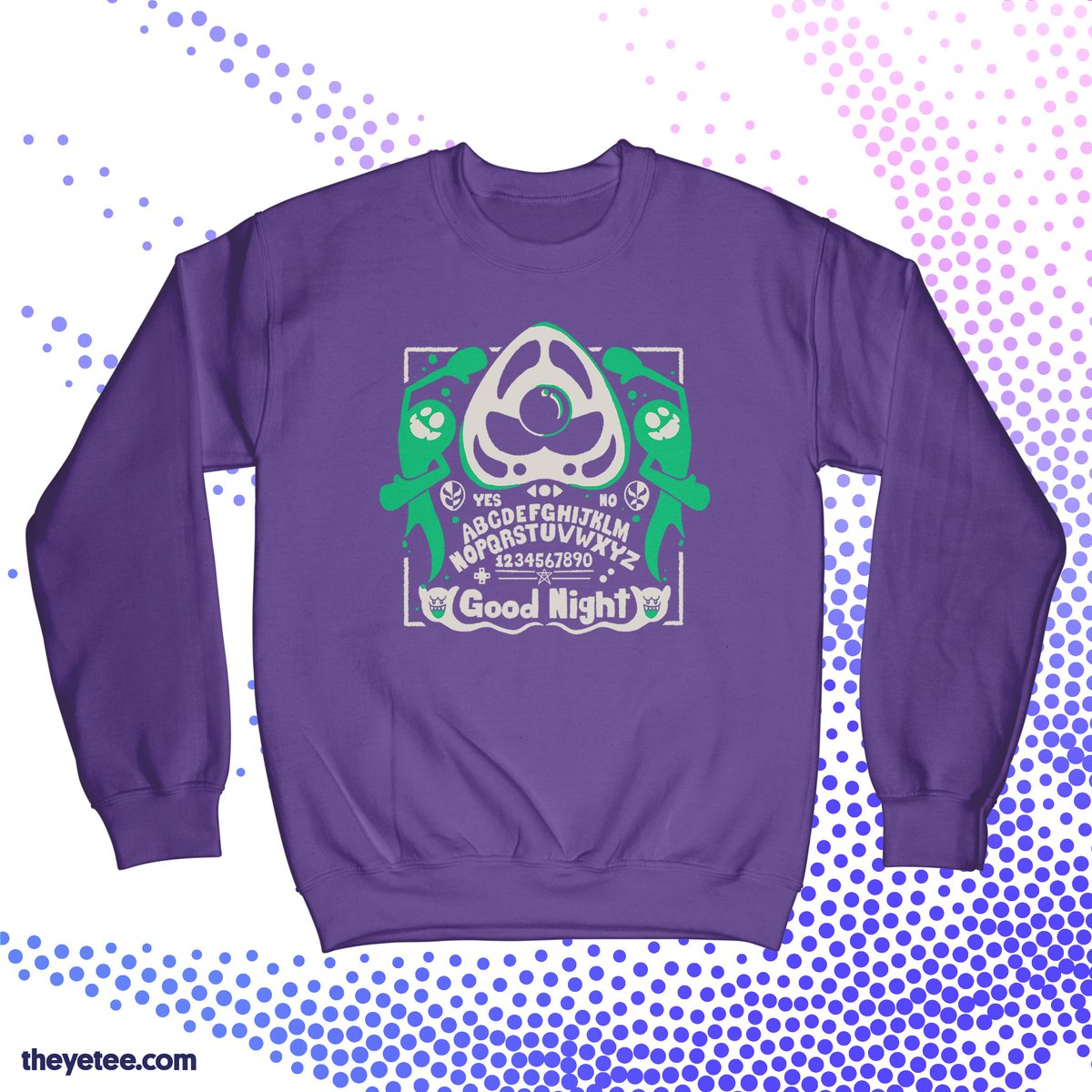 theyetee's tweet photo. It just keeps saying "L is real 2401" over and over, maybe its broken? Designed by @willsiner  #dailytees https://t.co/Bj6qFOGKSl https://t.co/vZOLTRZLyk