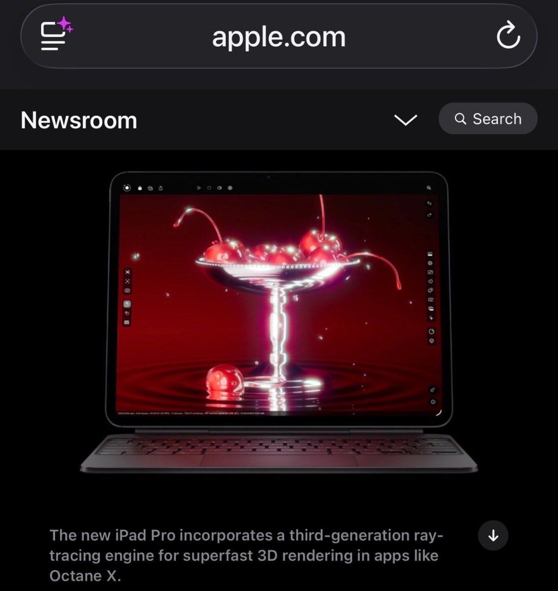 $RENDER is POWERING <a href="/Apple/">Apple</a> the #3 company in the WORLD! 🌎

Octane X was just featured on Apple’s website last week!

Massive adoption is HERE! 

Who’s BULLISH on RENDER?! 🔥