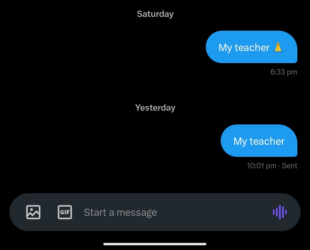 Started sending dms to my teacher ( <a href="/atitty/"></a> ) until he answered me 😊