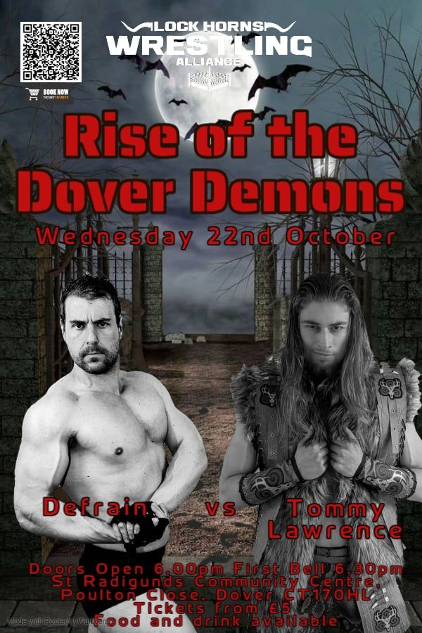 DefrainUK's tweet photo. This coming Wednesday I lock arms with Tommy Lawrence.
#wrestling #indiewrestling #ukwresting #britishwrestling #defrain https://t.co/2bz1ehjvXX