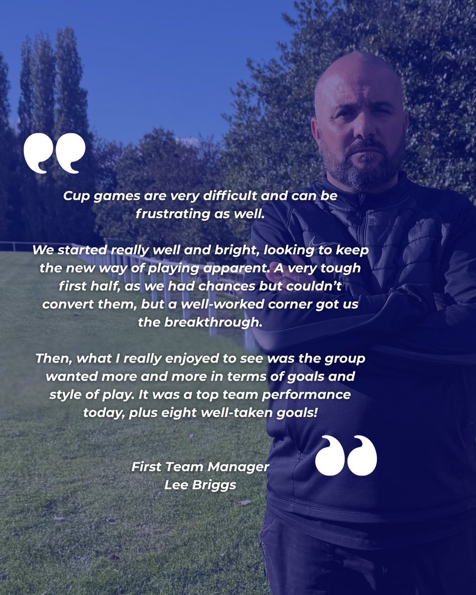 𝗠𝗔𝗡𝗔𝗚𝗘𝗥’𝗦 𝗧𝗛𝗢𝗨𝗚𝗛𝗧𝗦 | 𝗙𝗜𝗥𝗦𝗧 𝗧𝗘𝗔𝗠 💬

Lee Briggs reflects on a tough cup victory, the breakthrough moment, and the team's commitment to evolving a new style of play ⤵️

#RMLFC #UpTheRosso #UTM #WomensFootball