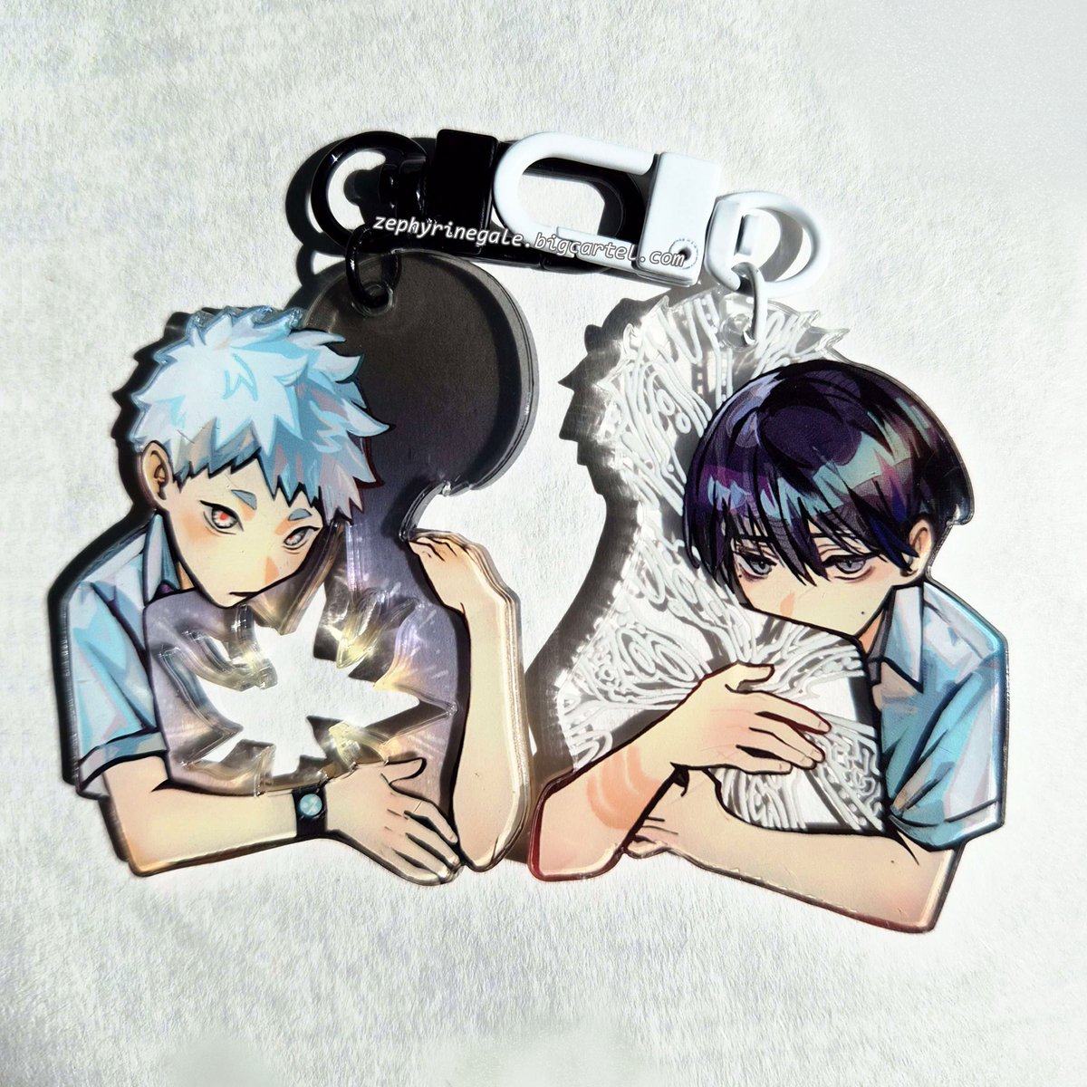 zephyrine_gale's tweet photo. new the summer hikaru died charms i'll have at ax chibi! i love how the cutlines turned out ✨ https://t.co/pANgCGImqI