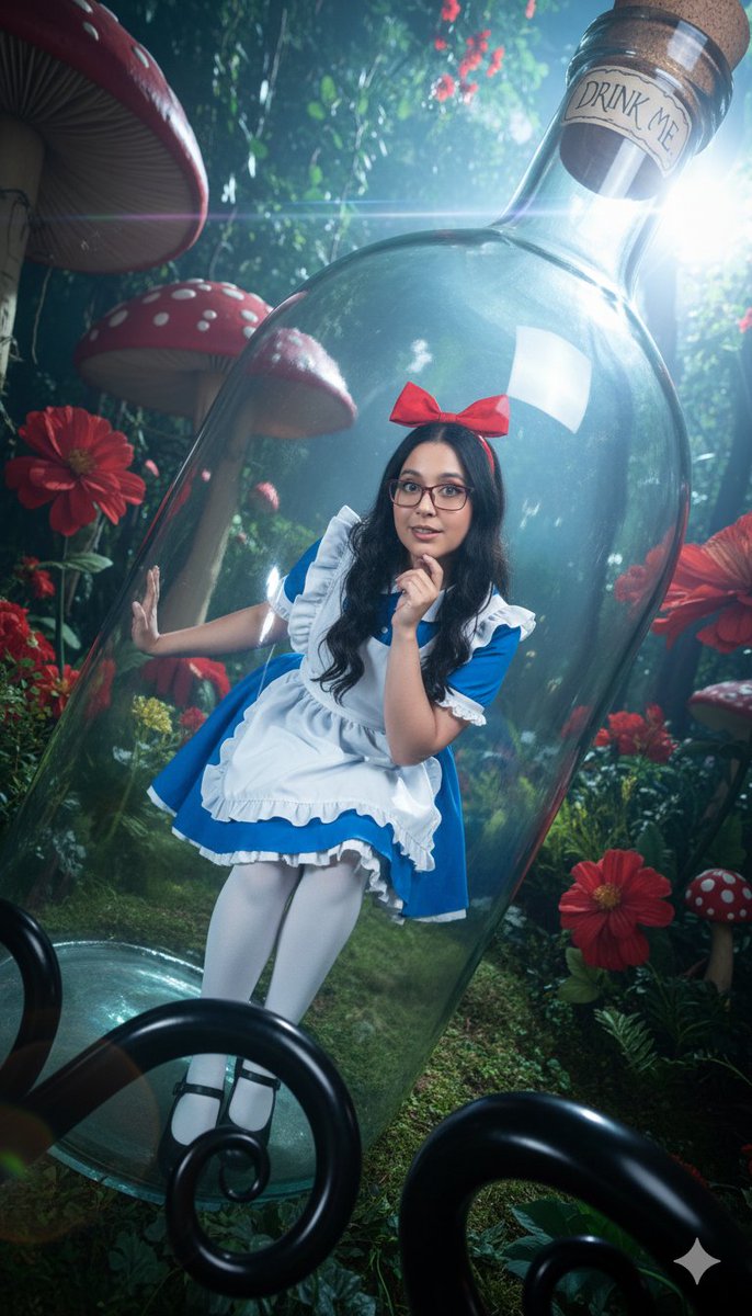 TexasGirl_Mel's tweet image. Embrace the whimsical side of life!
​#AliceInWonderland #FairytaleVibes #MagicalMoments #Fantasy