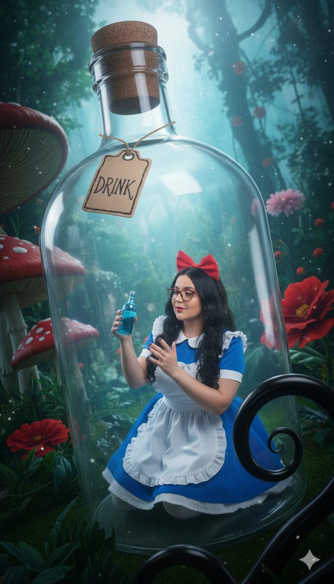 TexasGirl_Mel's tweet image. Embrace the whimsical side of life!
​#AliceInWonderland #FairytaleVibes #MagicalMoments #Fantasy