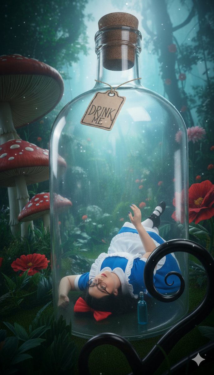 TexasGirl_Mel's tweet image. Embrace the whimsical side of life!
​#AliceInWonderland #FairytaleVibes #MagicalMoments #Fantasy