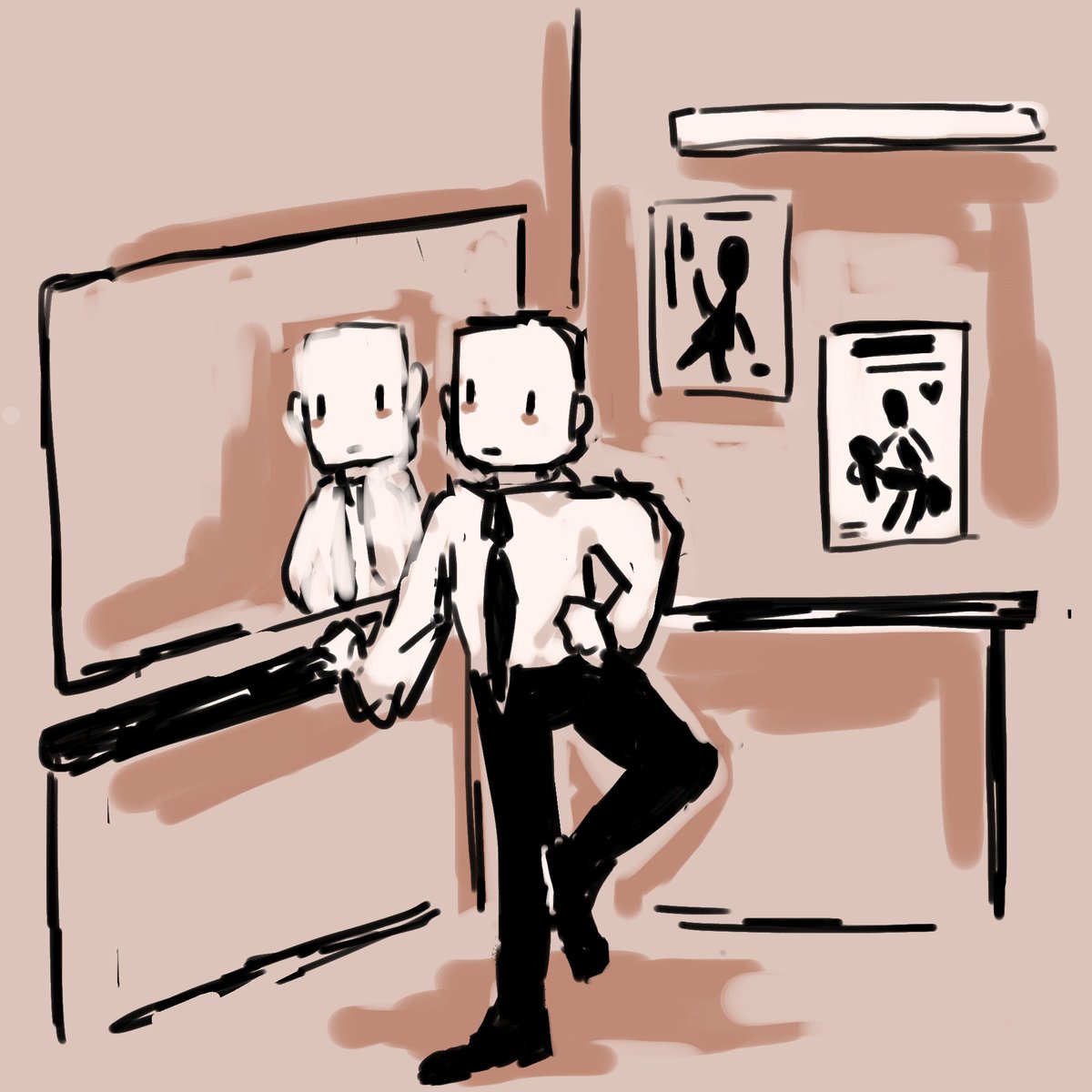 what are you striking that pose for brother