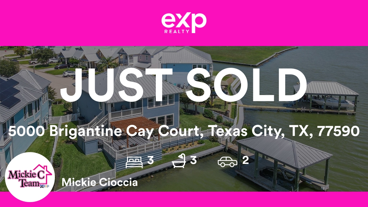 CallMickieC's tweet photo. 🛌 3 🛀 3 🚘 2
📍 5000 Brigantine Cay Court, Texas City, TX, 77590

My latest sale on RateMyAgent.
Real Estate Broker 424155
https://t.co/Q70jqyUosz

...
#ratemyagent #realestate https://t.co/gfYn8Q1wio